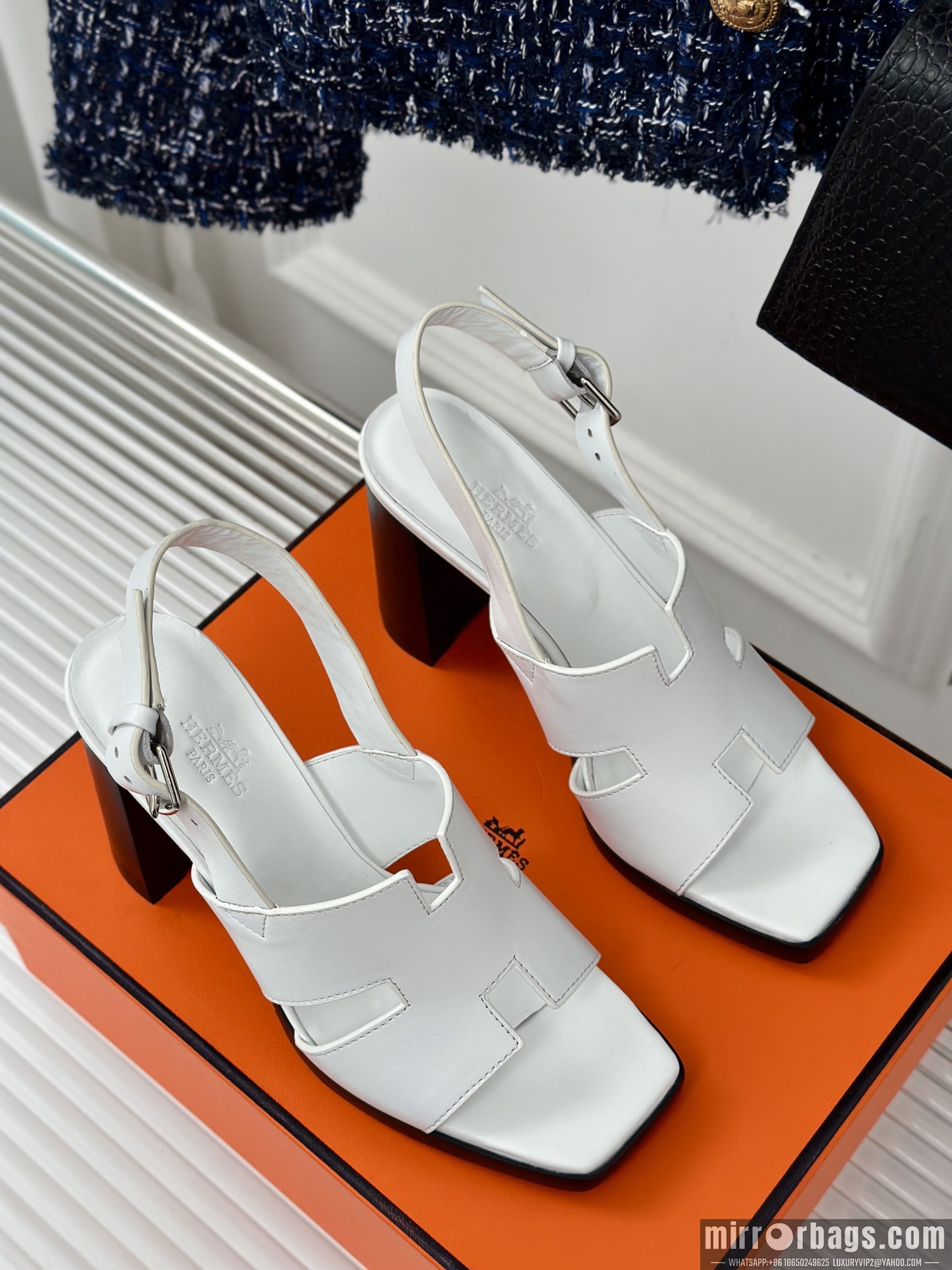 Replica Hermes Shoes Hermes sz35-42 9.5cm h0701