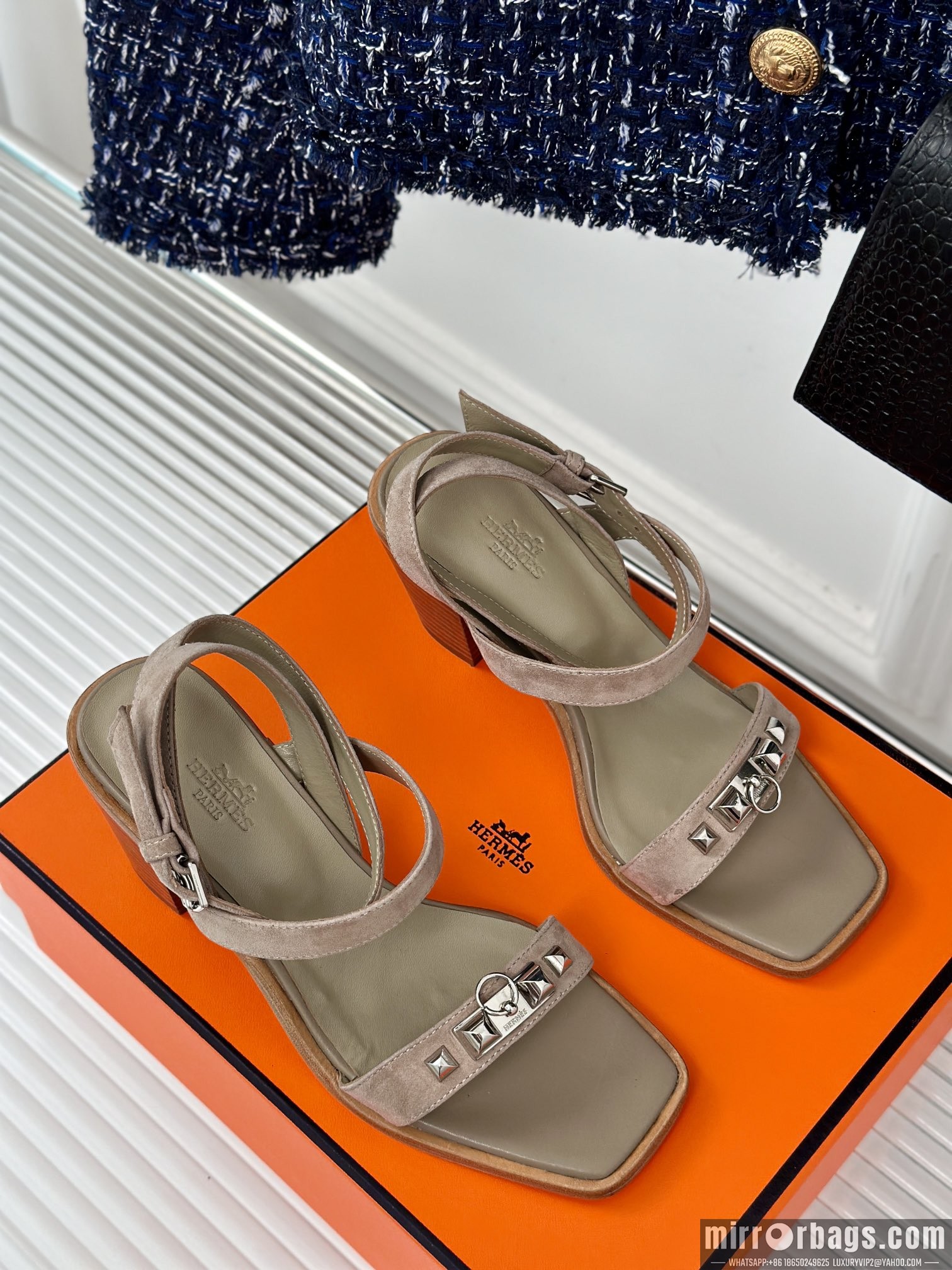 Replica Hermes Shoes Hermes sz35-42 6.5cm h0707