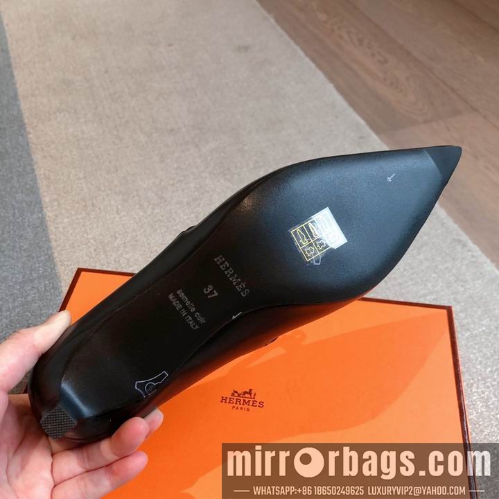 Replica Hermes Shoes Hermes sz35-42 4.5cm mnh0207