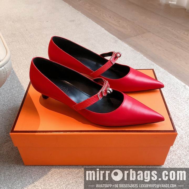 Replica Hermes Shoes Hermes sz35-42 4.5cm mnh0207