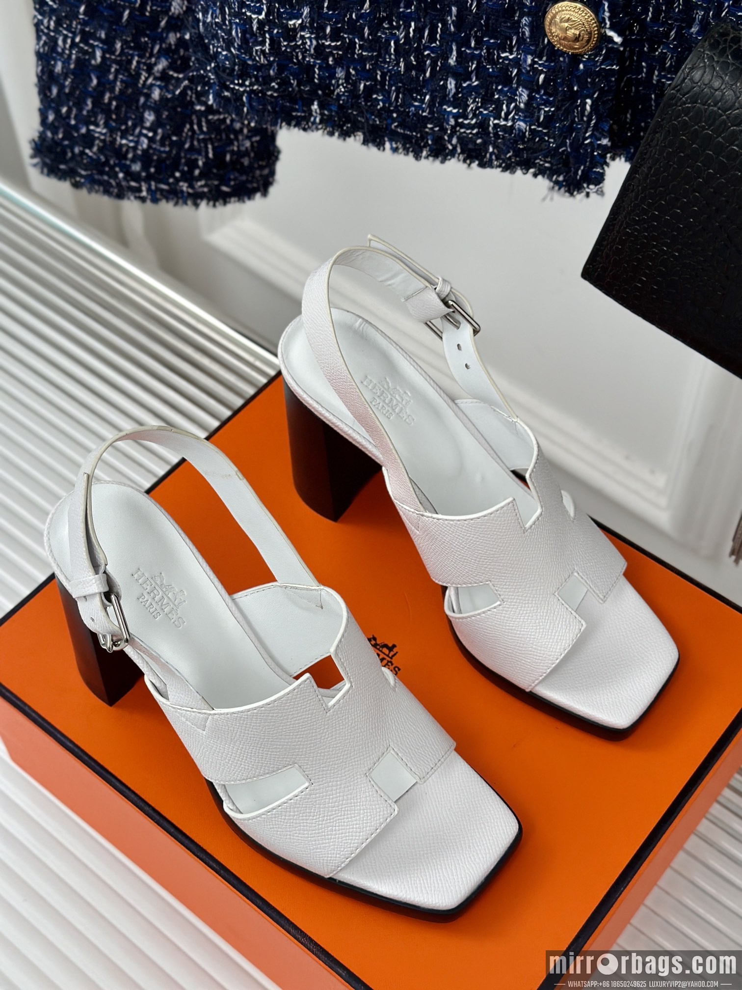Replica Hermes Shoes Hermes sz35-42 9.5cm h0702