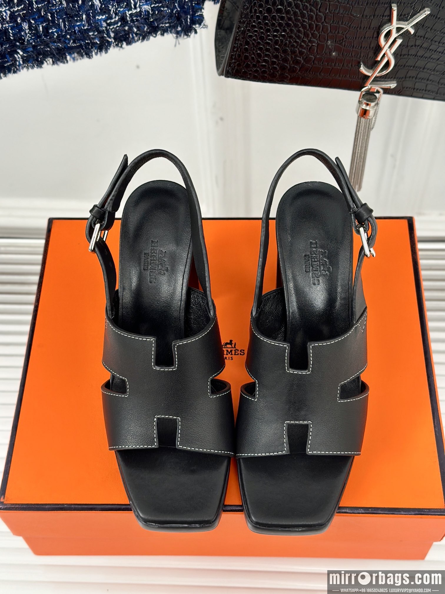 Replica Hermes Shoes Hermes sz35-42 9.5cm h0701