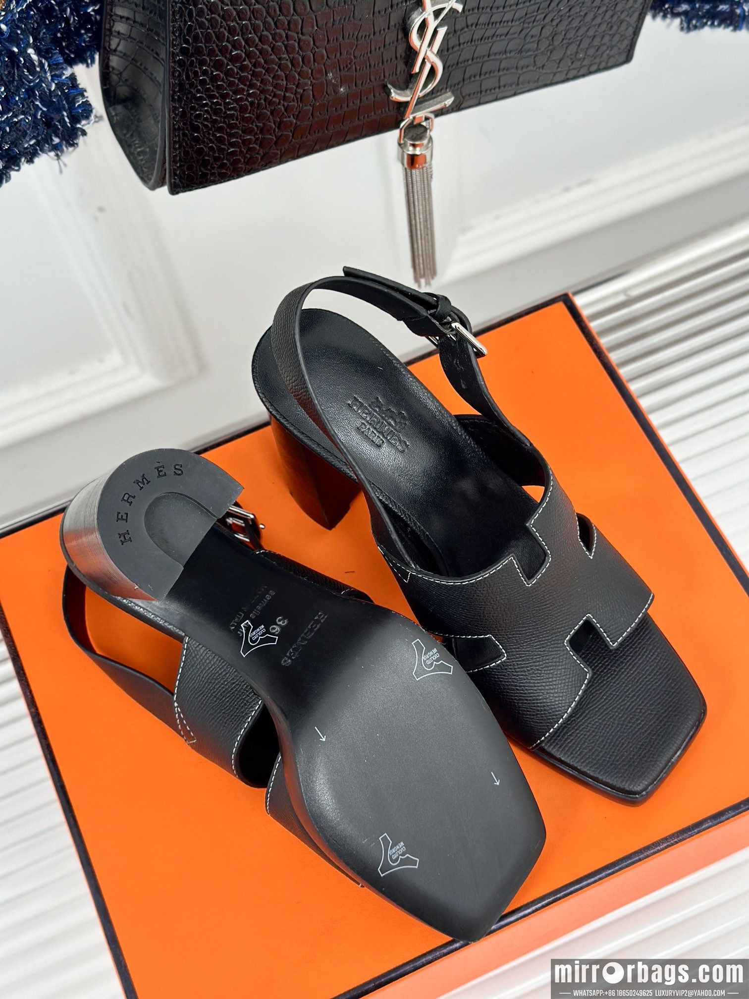 Replica Hermes Shoes Hermes sz35-42 9.5cm h0702