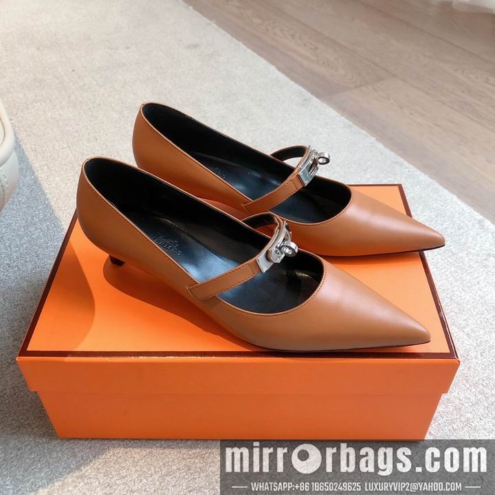 Replica Hermes Shoes Hermes sz35-42 4.5cm mnh0207