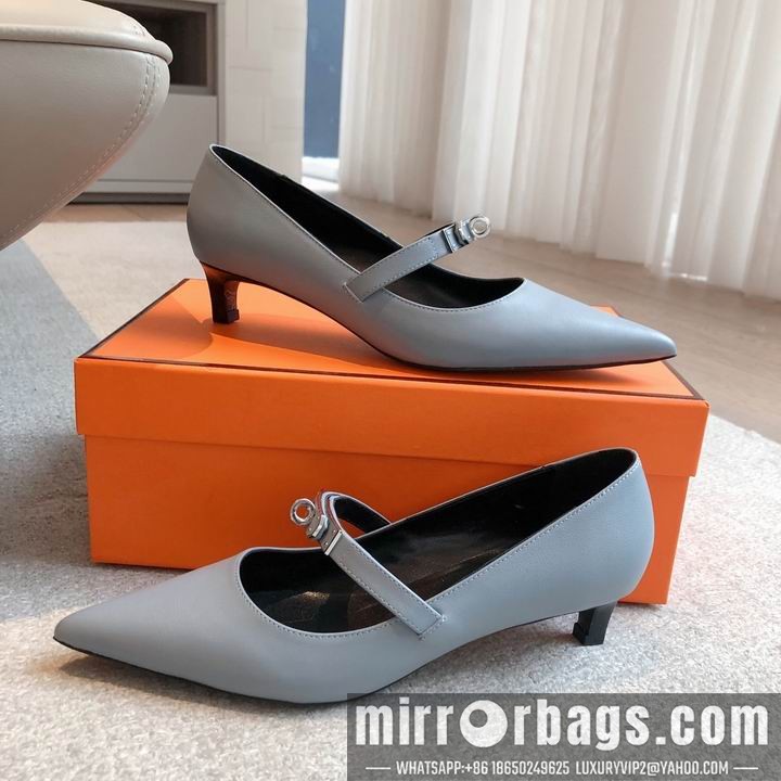 Replica Hermes Shoes Hermes sz35-42 4.5cm mnh0207