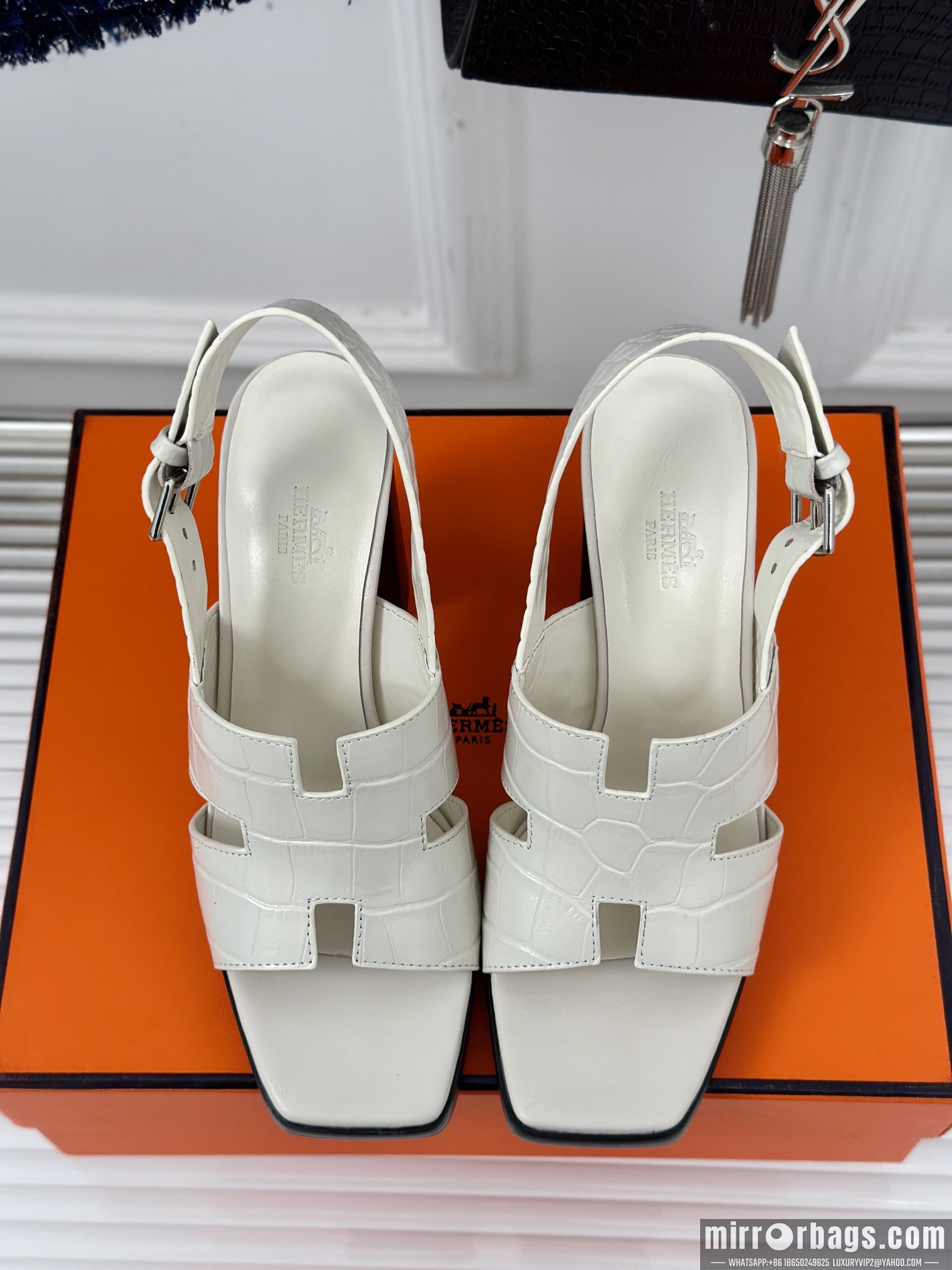 Replica Hermes Shoes Hermes sz35-42 9.5cm h0703