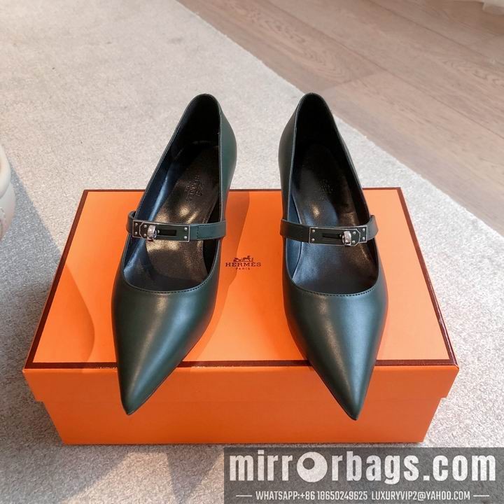 Replica Hermes Shoes Hermes sz35-42 4.5cm mnh0207
