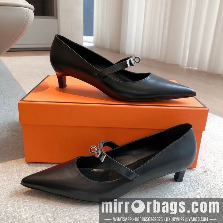 Replica Hermes Shoes Hermes sz35-42 4.5cm mnh0207