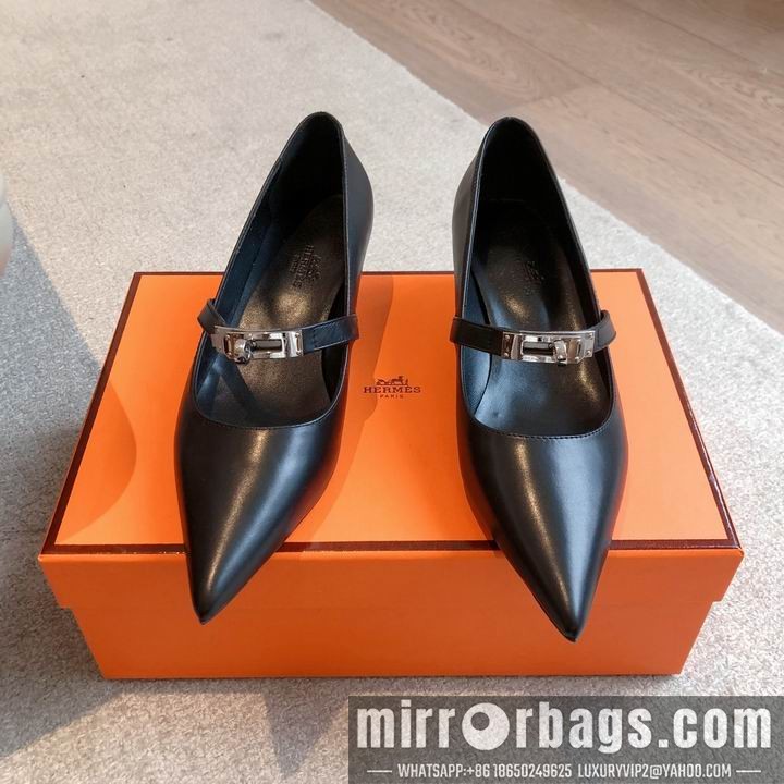 Replica Hermes Shoes Hermes sz35-42 4.5cm mnh0207