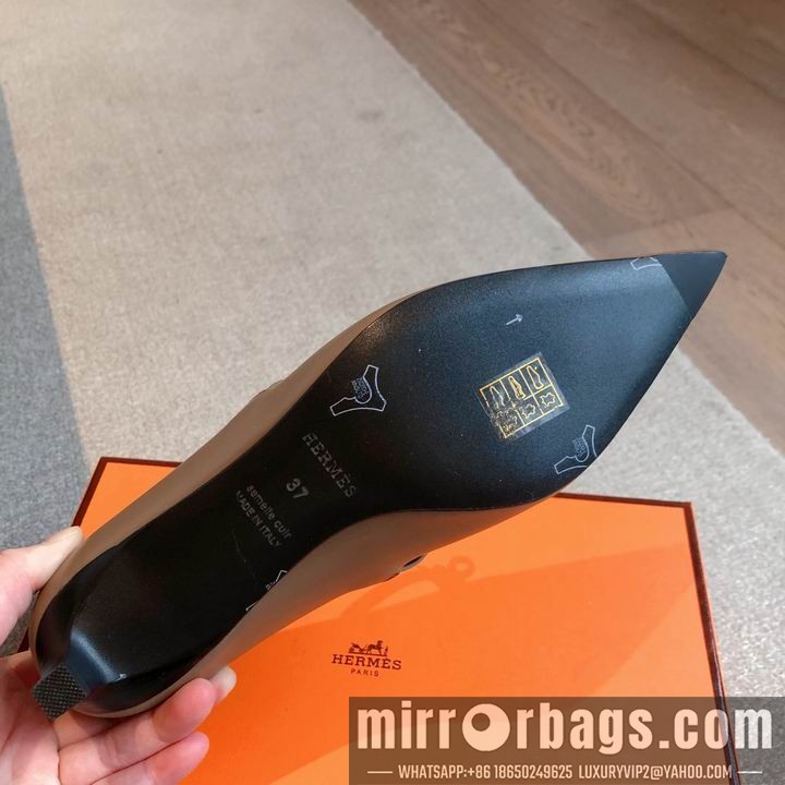 Replica Hermes Shoes Hermes sz35-42 4.5cm mnh0207