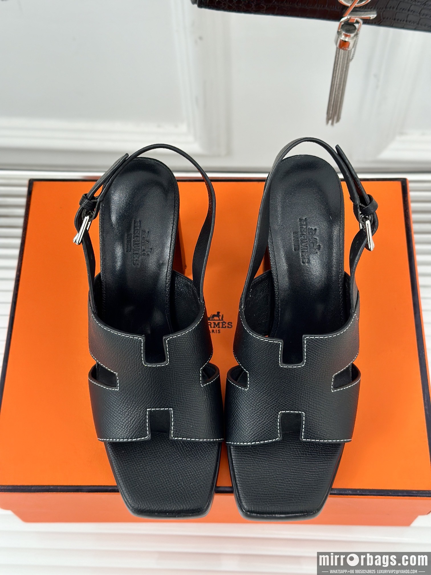 Replica Hermes Shoes Hermes sz35-42 9.5cm h0702