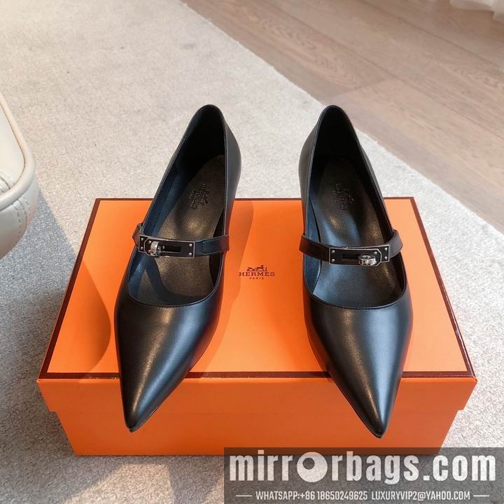 Replica Hermes Shoes Hermes sz35-42 4.5cm mnh0207