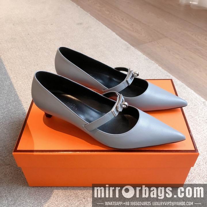 Replica Hermes Shoes Hermes sz35-42 4.5cm mnh0207