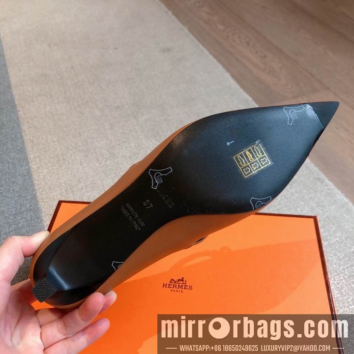 Replica Hermes Shoes Hermes sz35-42 4.5cm mnh0207