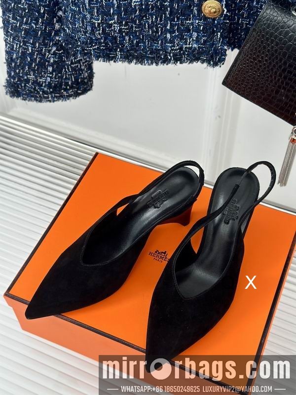Replica Hermes Shoes Hermes sz35-40 7.5CM JX0203