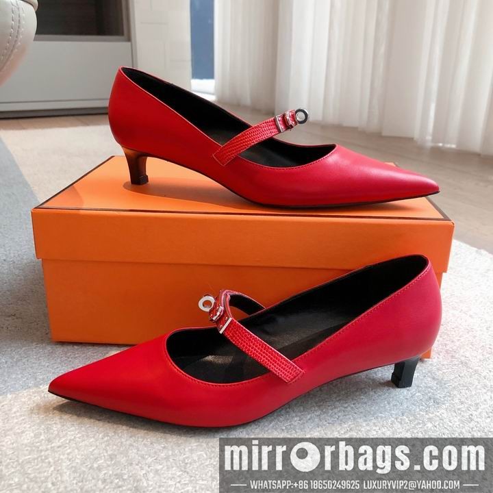 Replica Hermes Shoes Hermes sz35-42 4.5cm mnh0207