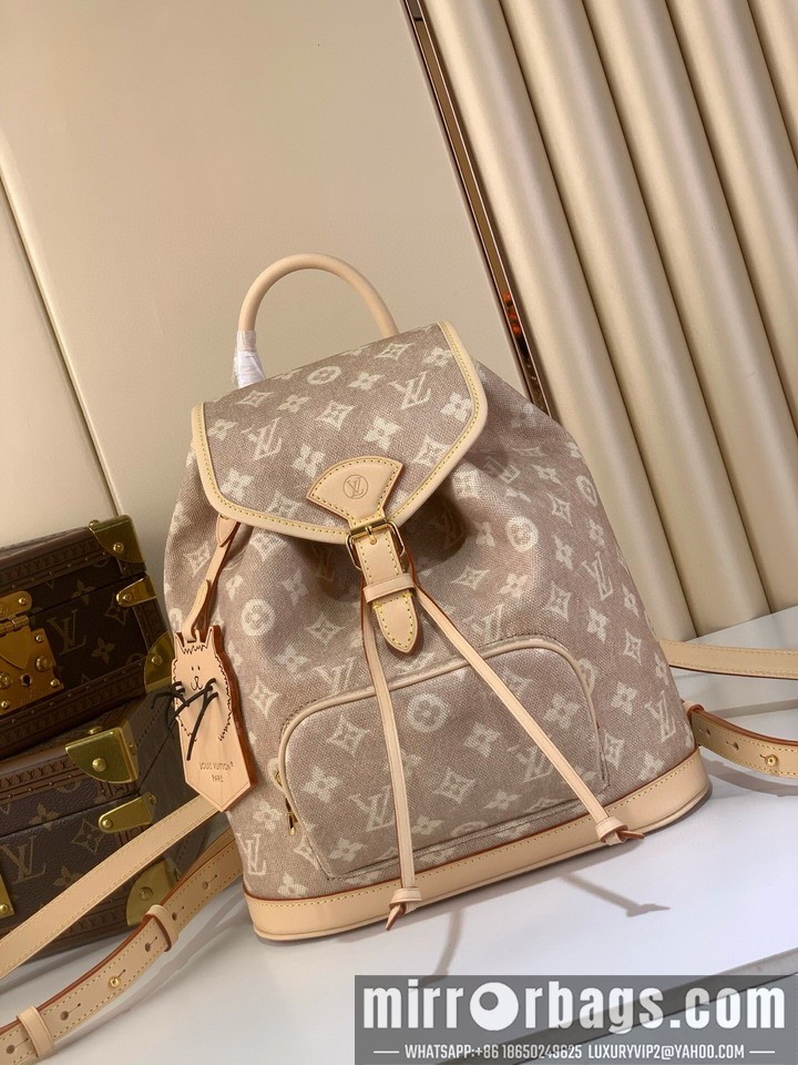Replica LV Bags Montsouris m15135 30x18x28cm gf
