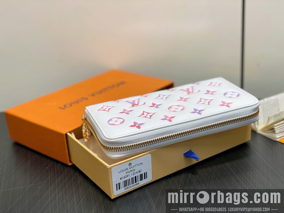 Replica LV Bags Zippy M15091 19.5x10.5x2.5cm gf