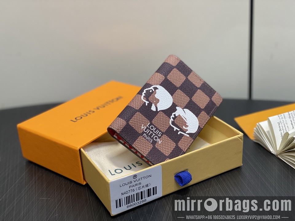 Replica LV Bags Damier N40776 11.1x1x7.5cm gf