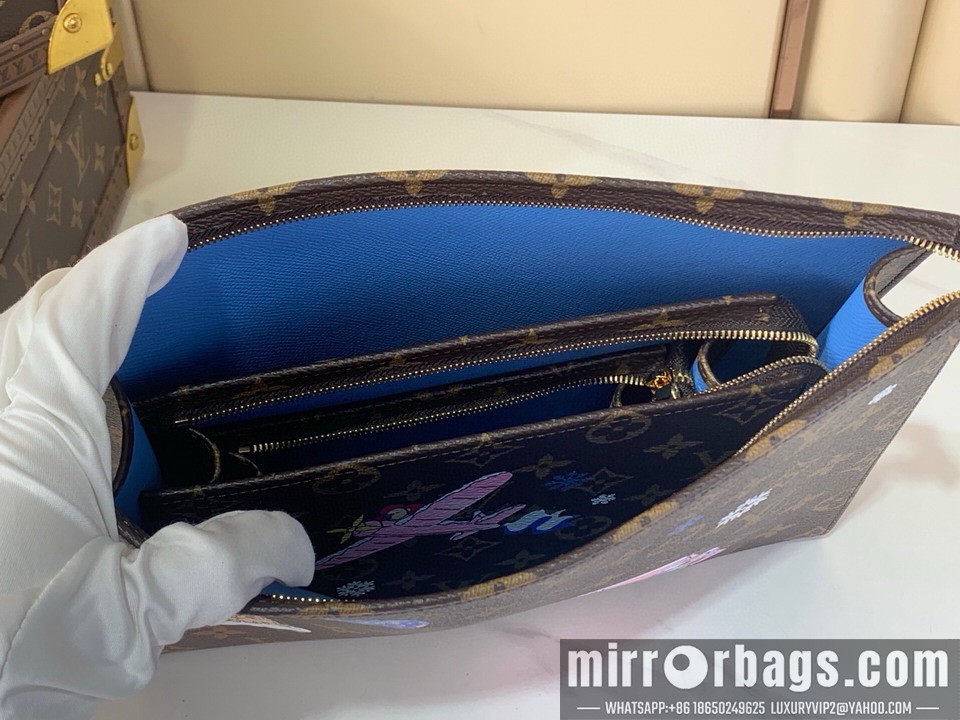 Replica LV Bags Trio m15357 20x5.5x25cm gf
