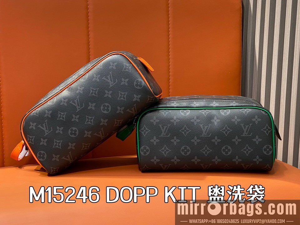 Replica LV Bags Dopp Kit M15246 15x16.5x28cm gf1