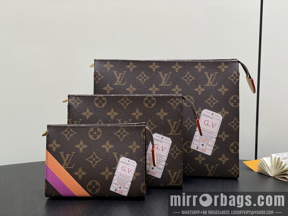 Replica LV Bags Trio P01952 20x5.5x25cm gf