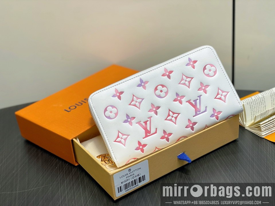 Replica LV Bags Zippy M15091 19.5x10.5x2.5cm gf
