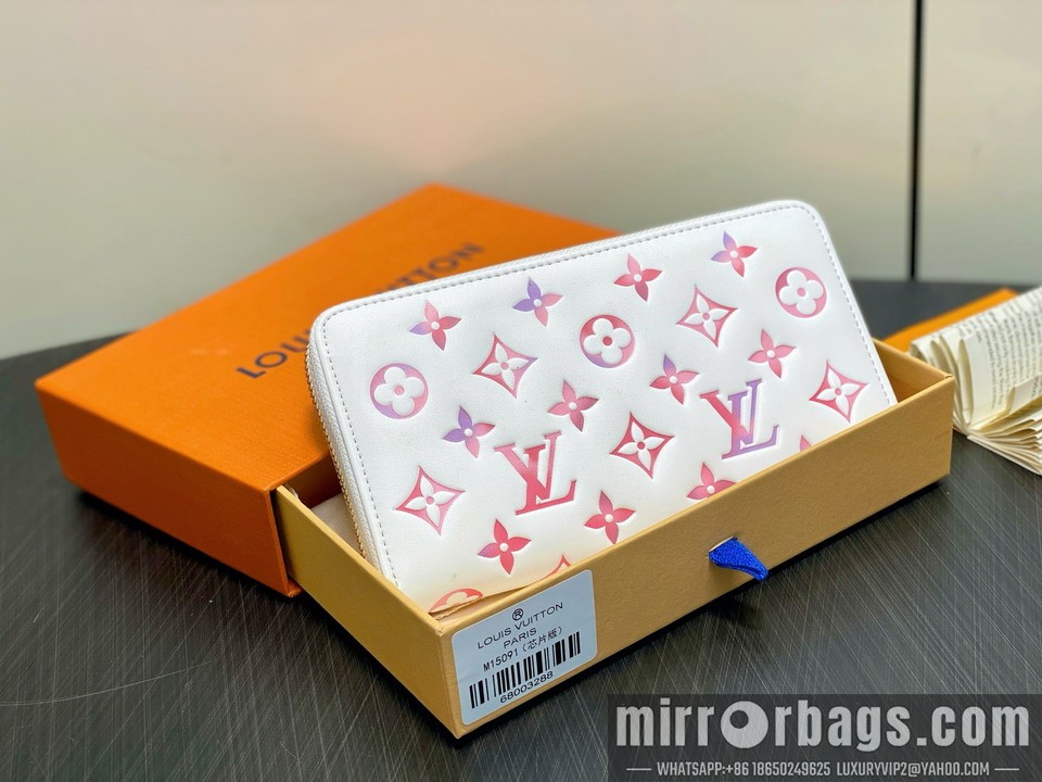Replica LV Bags Zippy M15091 19.5x10.5x2.5cm gf