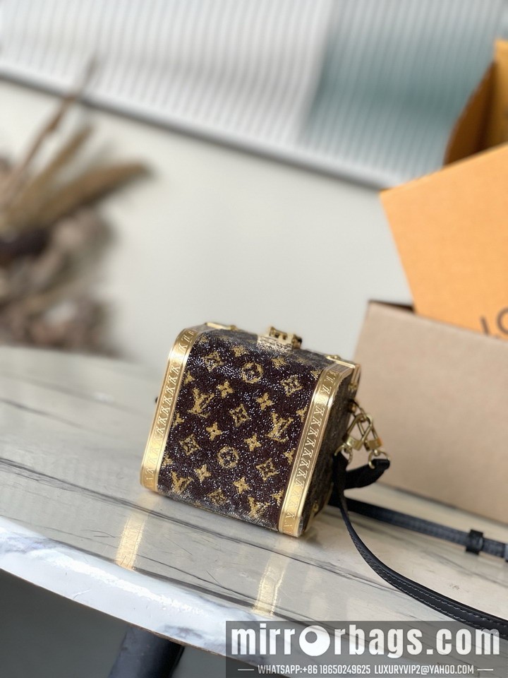 Replica LV Bags Treasure M83089 10.5x10.5x10.5cm gf