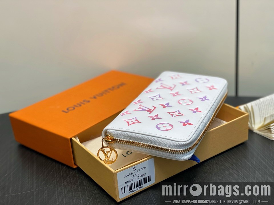 Replica LV Bags Zippy M15091 19.5x10.5x2.5cm gf