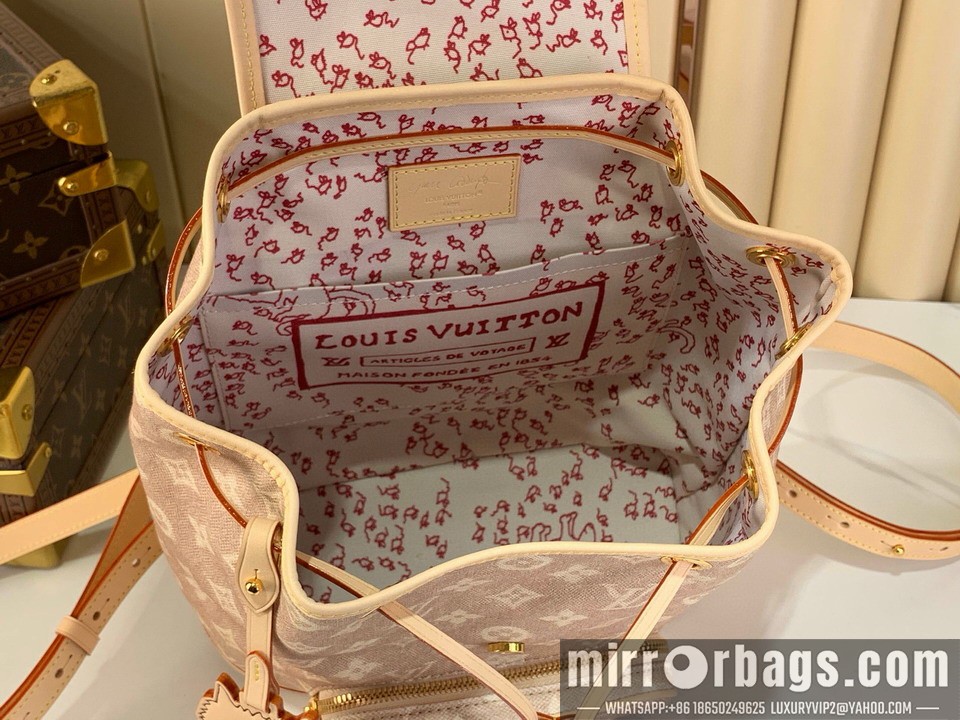 Replica LV Bags Montsouris m15135 30x18x28cm gf
