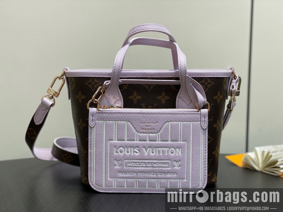 Replica LV Bags Neverfull M25656 26.5x16.5x11cm gf