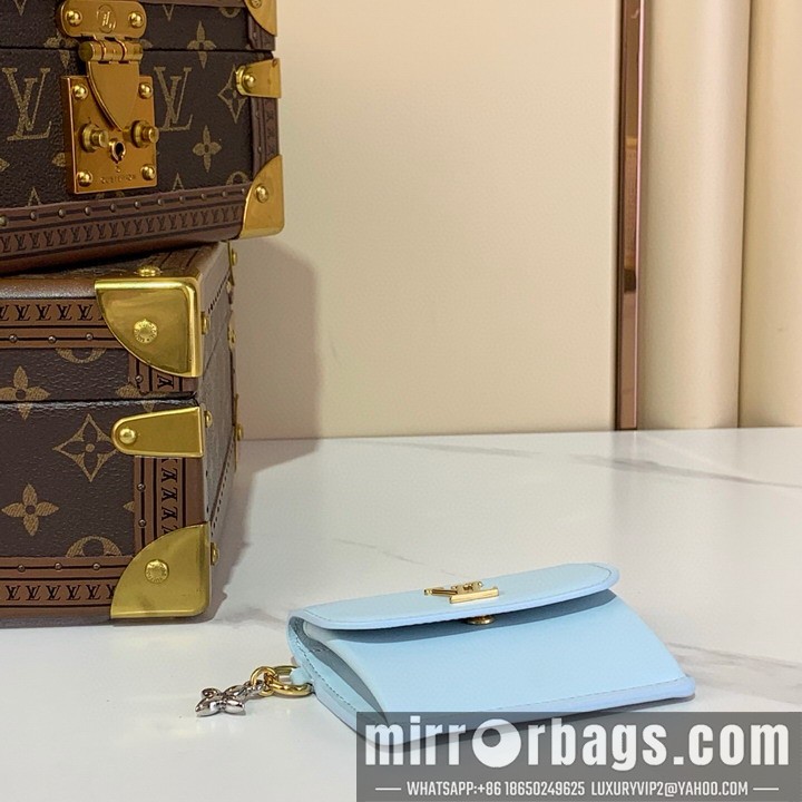 Replica LV Bags Trifold Wallet m14614 10x7x3cm gf