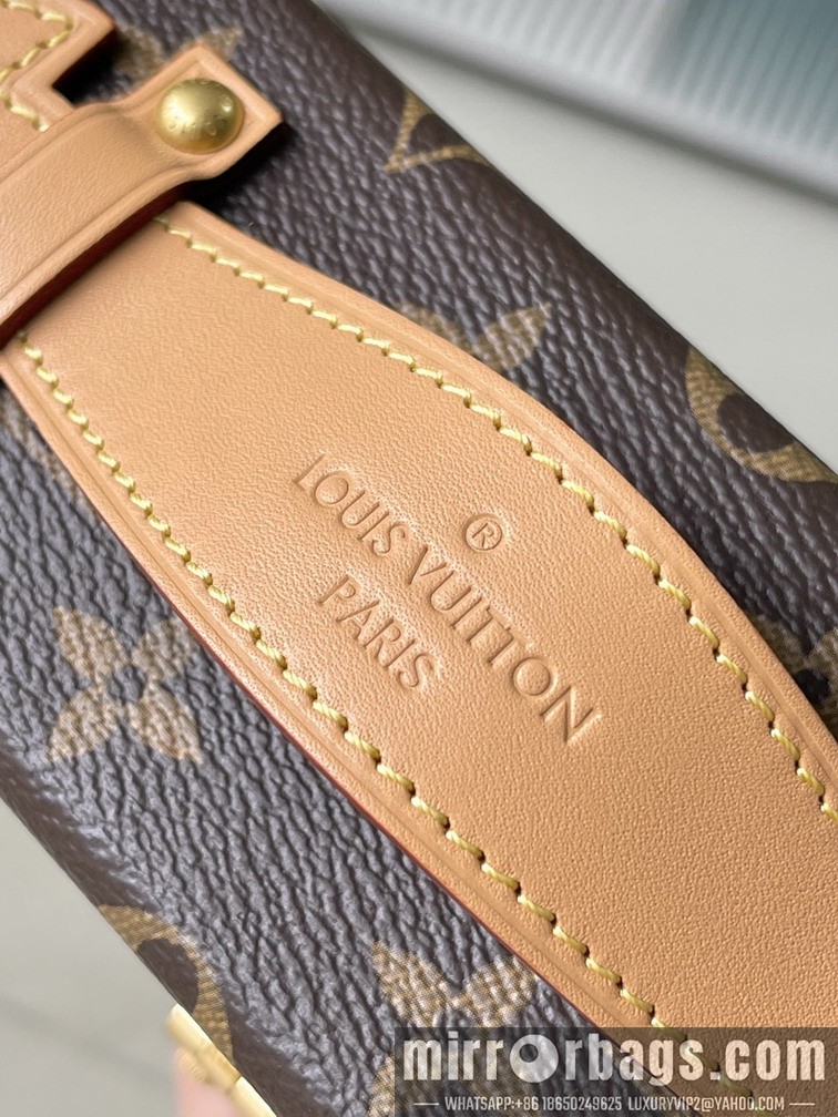 Replica LV Bags Montsouris M15166 17x7x22cm gf