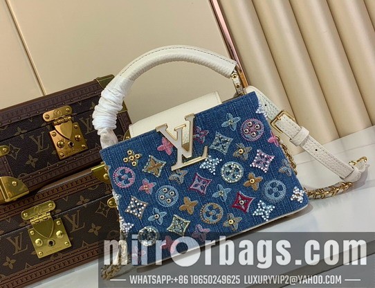 Replica LV Bags Cap m12947 13.6x8x21cm gf