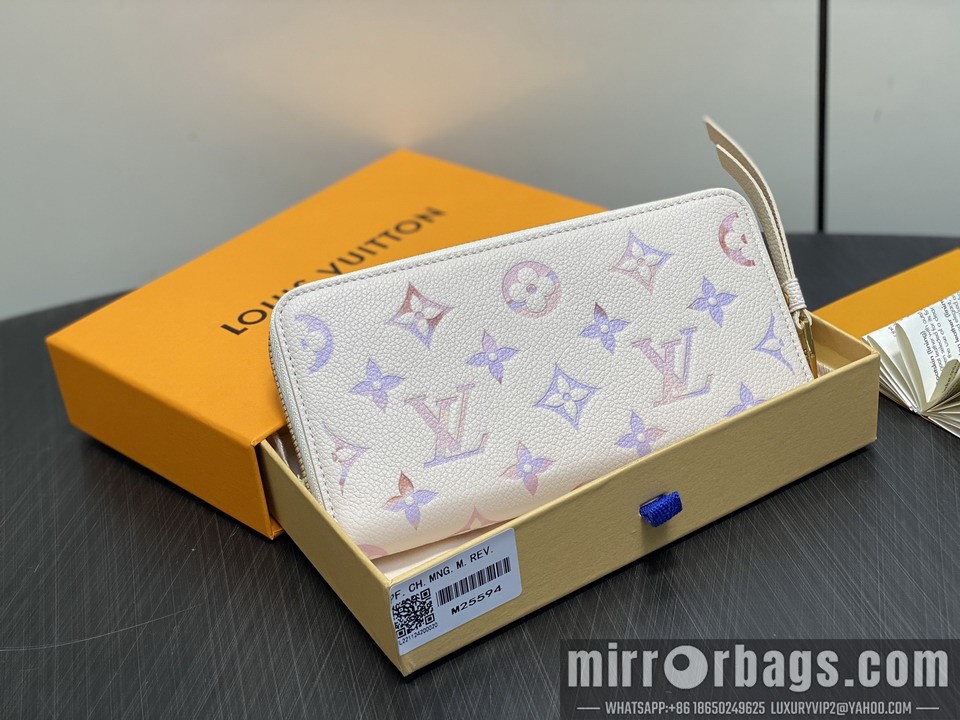 Replica LV Bags Zippy M25594 7.7x4.1x1cm gf