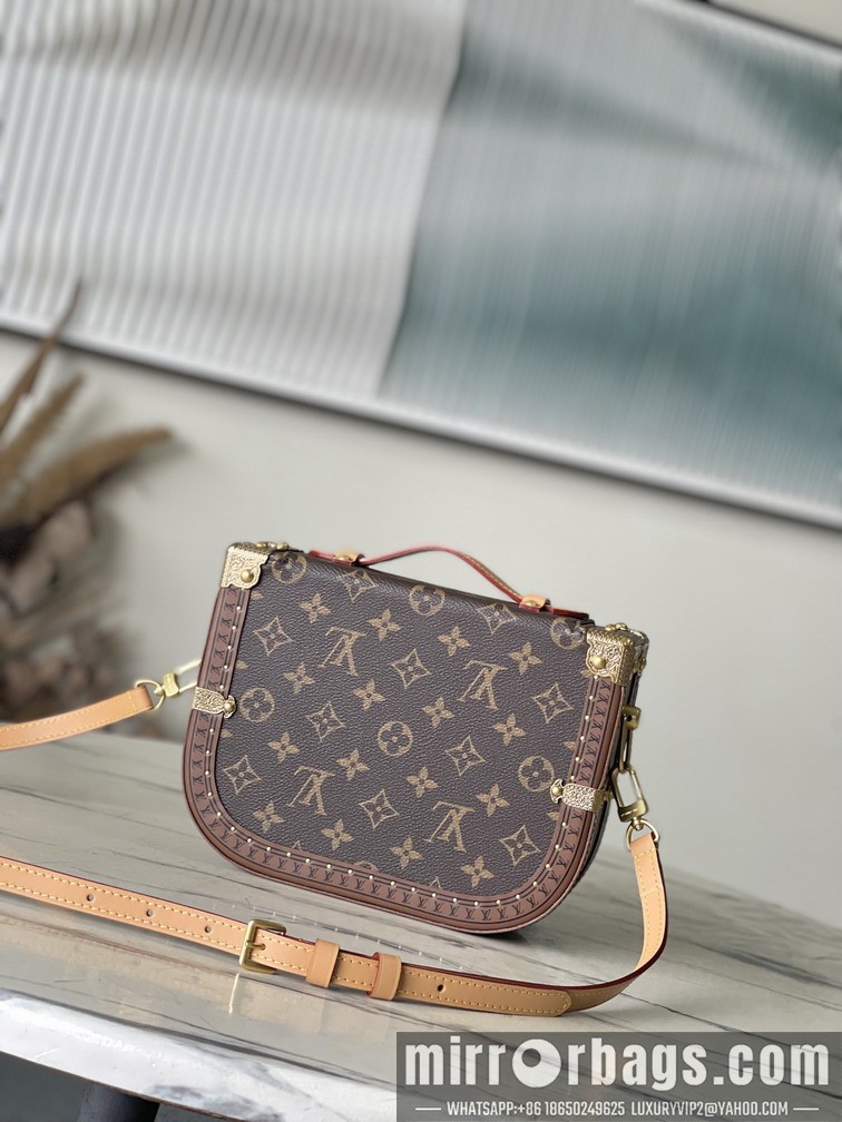 Replica LV Bags Montsouris M15166 17x7x22cm gf