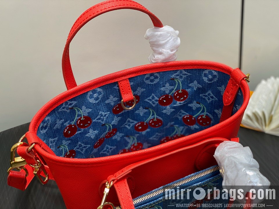 Replica LV Bags Neverfull M14997 26.5x16.5x11cm gf