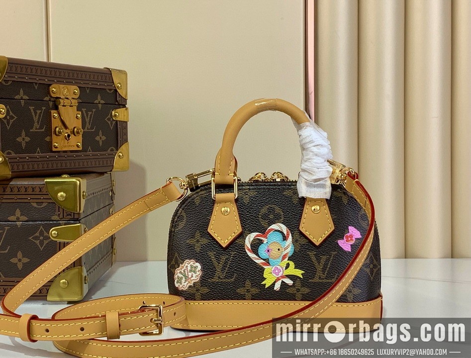 Replica LV Bags Alma m12199 12x8x18cm gf