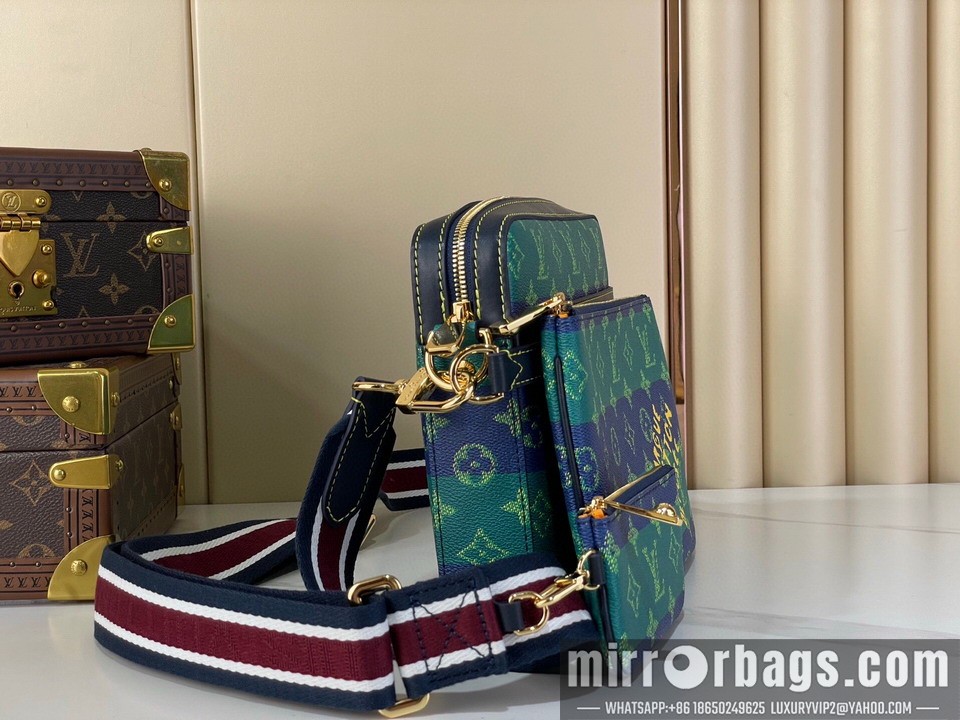 Replica LV Bags Trio m26026 18.5x7x25cm gf