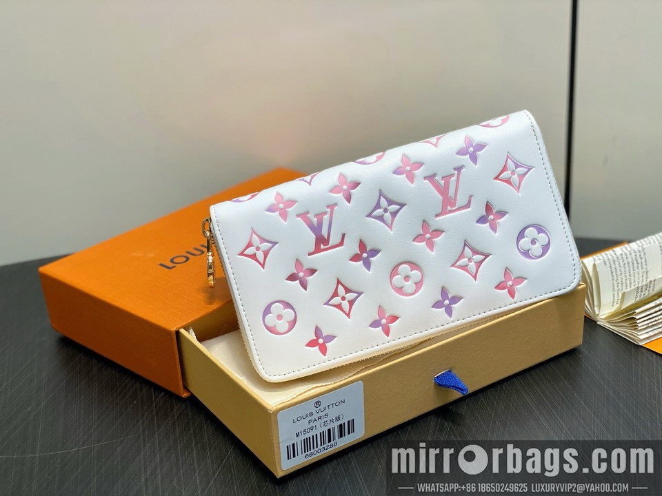 Replica LV Bags Zippy M15091 19.5x10.5x2.5cm gf