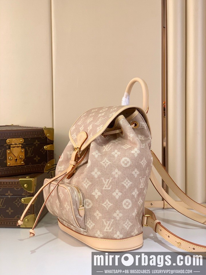 Replica LV Bags Montsouris m15135 30x18x28cm gf