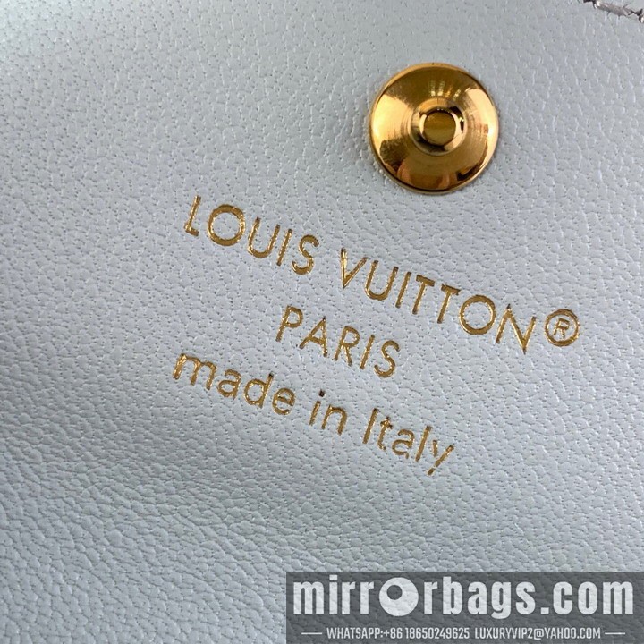 Replica LV Bags Trifold Wallet m14614 10x7x3cm gf