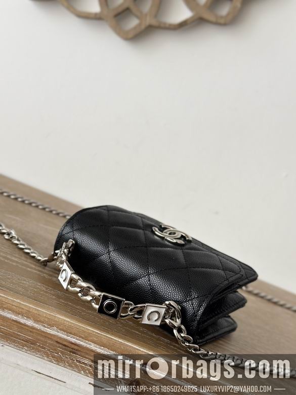 Replica Chanel Bags 66016 9.5X13X6cm YG 2colour
