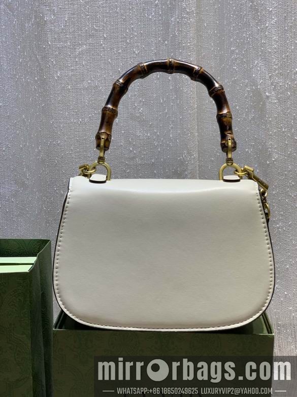 1:1 Replica Gucci Bags WD675797白皮 21X15X7