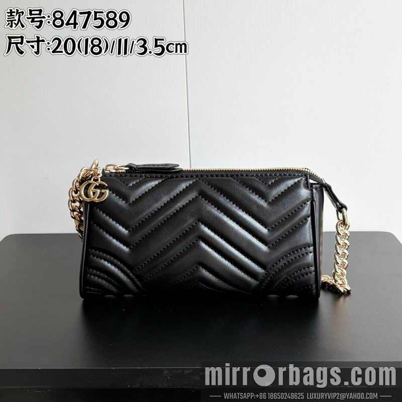 1:1 Replica Gucci Bags 847589 20x18x11x3.5cm DF 3色