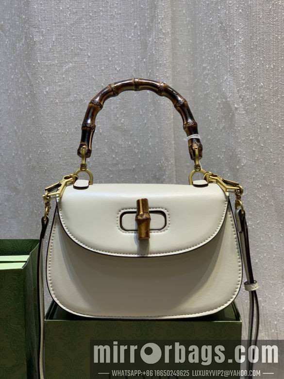 1:1 Replica Gucci Bags WD675797白皮 21X15X7