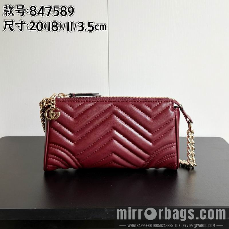 1:1 Replica Gucci Bags 847589 20x18x11x3.5cm DF 3色
