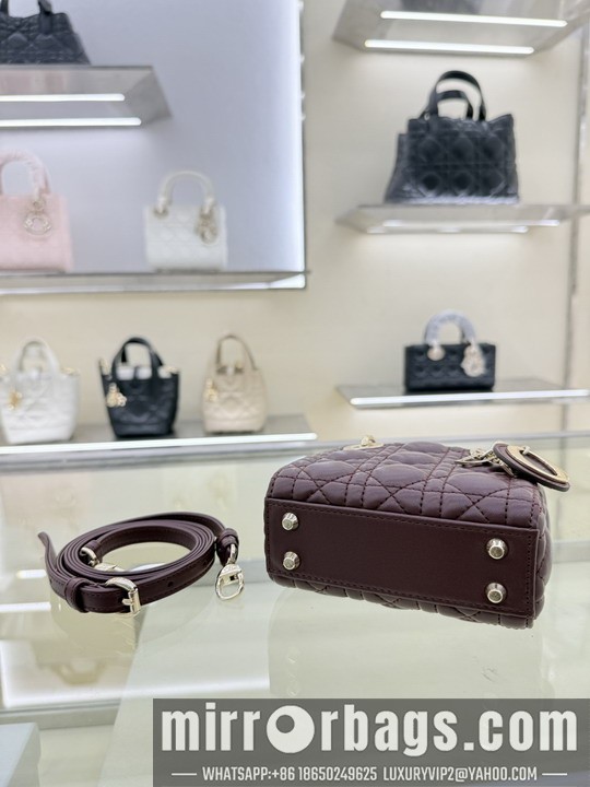 Replica Dior Bags Dior lady 0586 12x10x5cm yz3