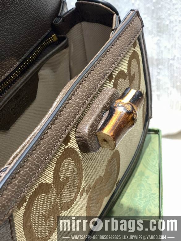 1:1 Replica Gucci Bags WD675797大G杏布 21X15X7